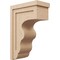 Ekena Millwork 10"W x 20"D x 30"H Classic Highland Rough Cedar Woodgrain TimberThane Corbel, Primed Tan CORUR10X20X30HLDRCPR - alternate 1